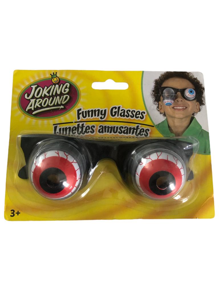 Ojos locos en presentacion de lentes para eventos 