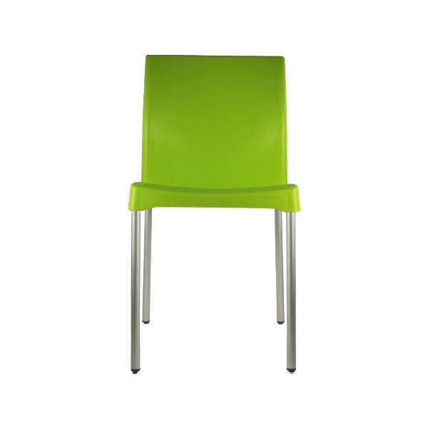 Set 4 Sillas para comedor Vivanti Verde plastico Mundo In.