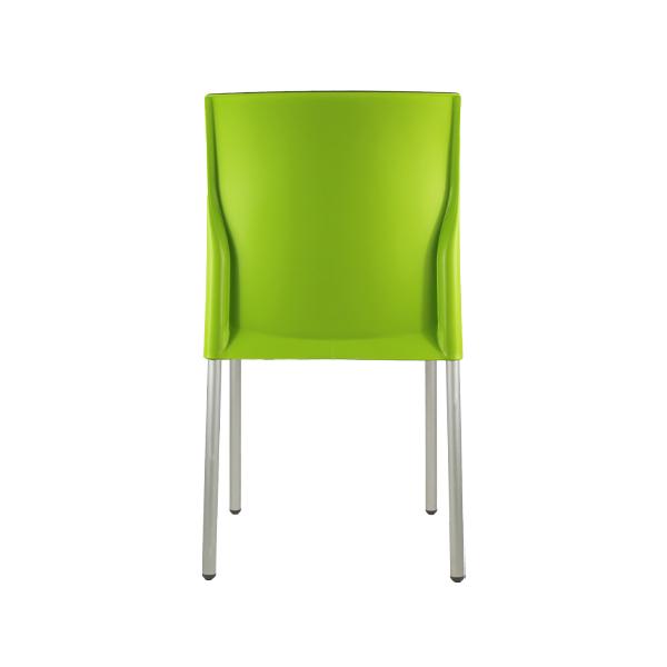 Set 4 Sillas para comedor Vivanti Verde plastico Mundo In.