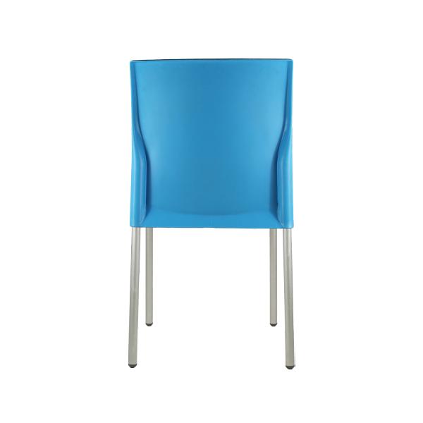 Set 4 Sillas para comedor Vivanti Azul plastico Mundo In.