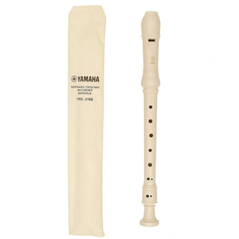 Yamaha Flauta Dulce Soprano Escolar Con Funda.