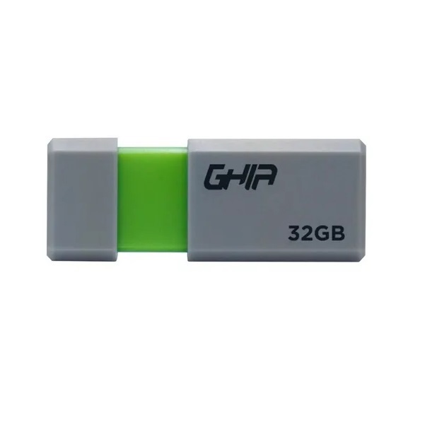 Memoria Usb Ghia Gac-180 32gb Usb 2.0 Color Gris Verde 