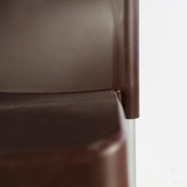 Set 4 Sillas para comedor Vivanti cafe plastico Mundo In.