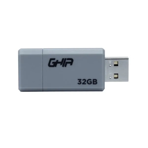 Memoria Usb Ghia Gac-180 32gb Usb 2.0 Color Gris Verde 