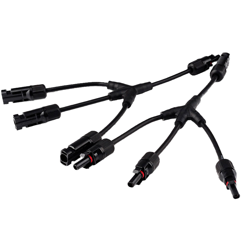 Conector Mc4 Y3 A 1 Mc4 - Conector Para Panel Solar (par)