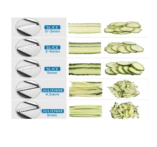 Mandolina Slicer 3en1 Uso Rudo 