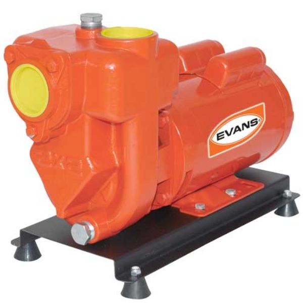 Motobomba Agrícola Evans Autocebante Motor Eléctrico 3hp 2x2
