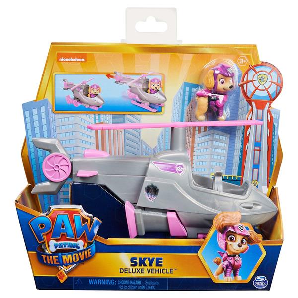 Paw Patrol The Movie Skye Deluxe Vehicle