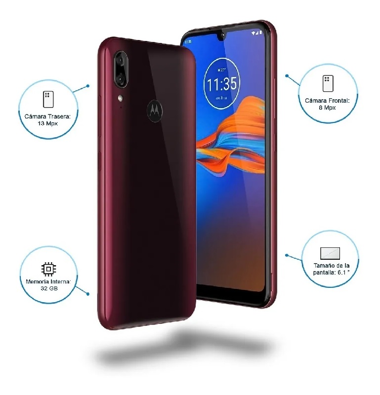 Celular Moto E6 Plus Dual Sim 32gb 2gb Ram + Regalo. Vino