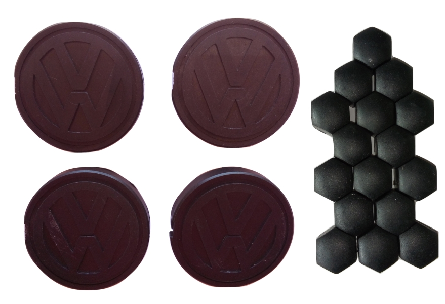 Juego Centros De Rin Araña Vw Caribe Gt 84-87 Y TAPON DE BIRLO,  SNOWFLAKES RABBIT GTI, GOLF GTI MK3 1993, CORSAR 83-87