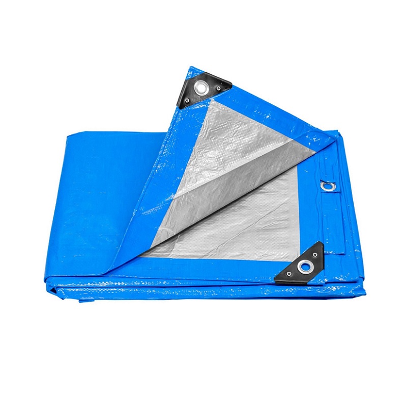 Lona 3 x 4 m, azul,  Impermeable -ligera para manejar -cubierta de carro LP-34  Pretul
