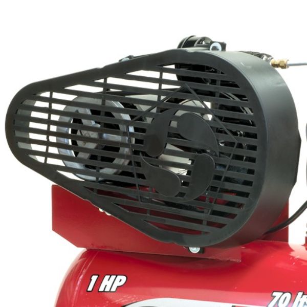 Compresor De Aire Lubricado Evans 1 Etapa 1 Hp 70 L 125 Psi