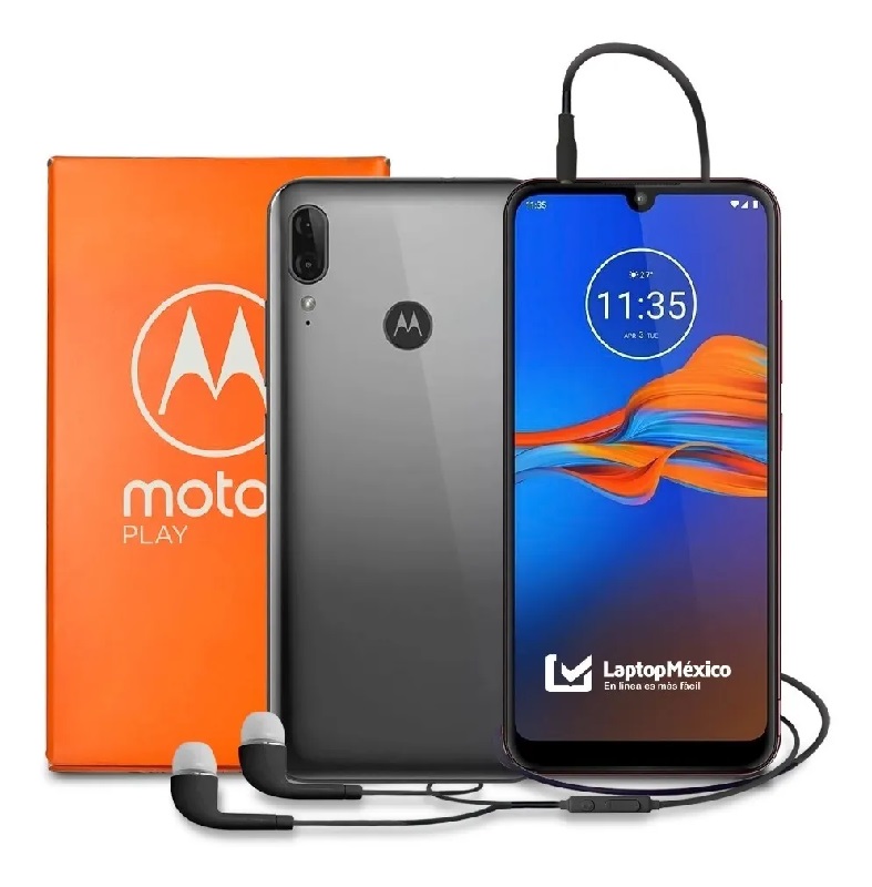 Celular Moto E6 Plus Dual Sim 32gb 2gb Ram + Regalo. Gris