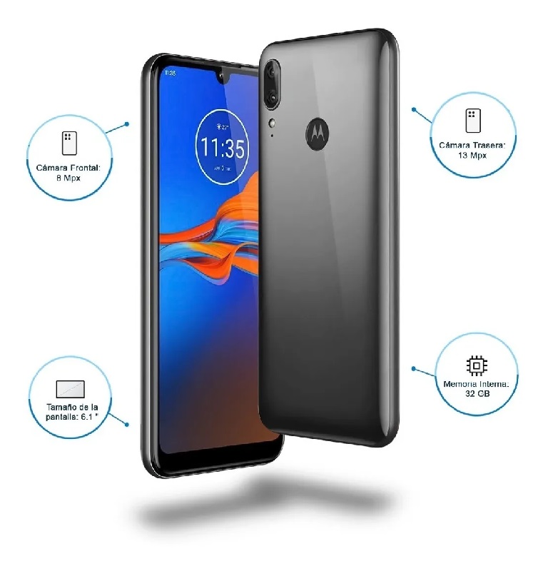 Celular Moto E6 Plus Dual Sim 32gb 2gb Ram + Regalo. Gris