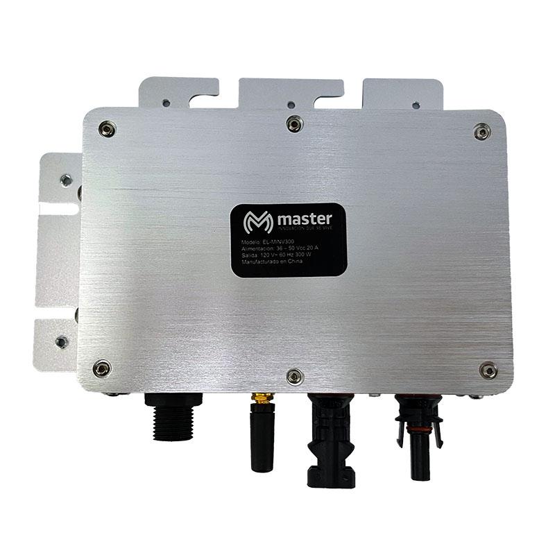 Kit de Interconexión de Sistema Solar con Celda, Inversor de 300 Watts y Cable Reforzado / Master / MP-INKIT300W