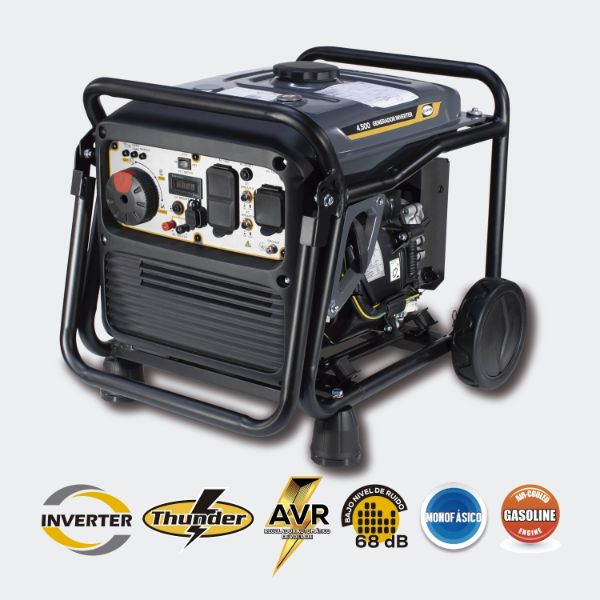 Generador Inverter Evans Monofasico 4500w 7.5hp Thunder