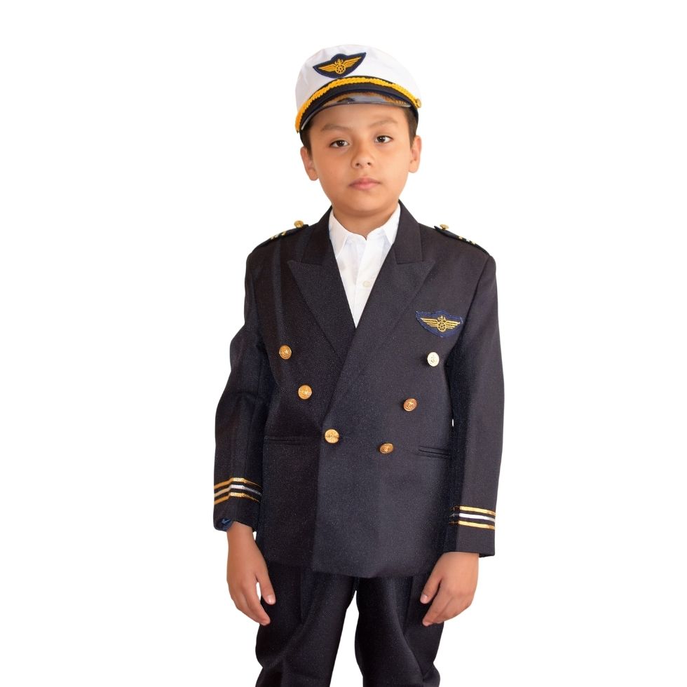 Traje de Marinero Para Niño Blanco O Azul Marino