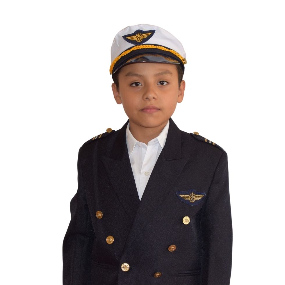 Traje de Marinero Para Niño Blanco O Azul Marino