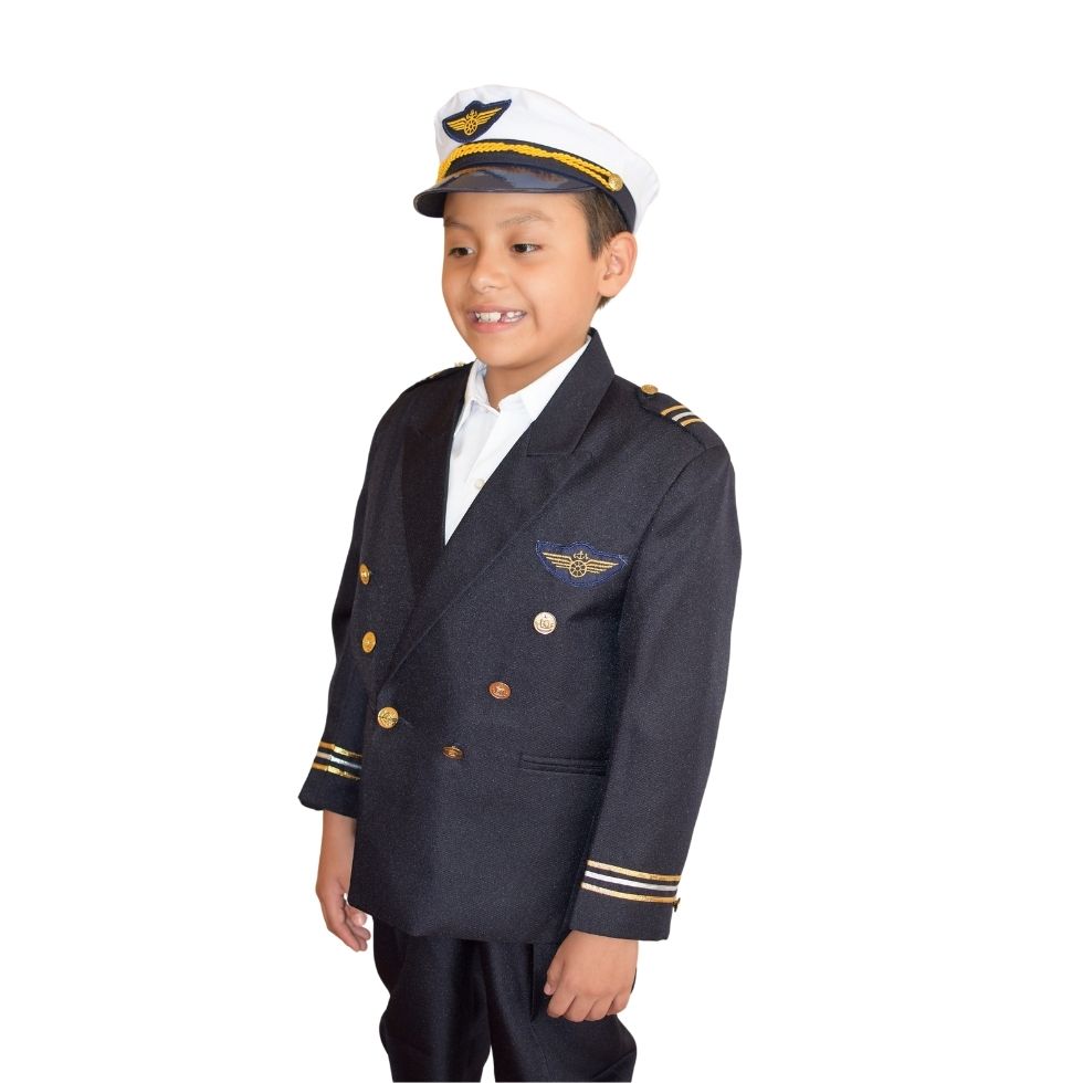 Traje de Marinero Para Niño Blanco O Azul Marino