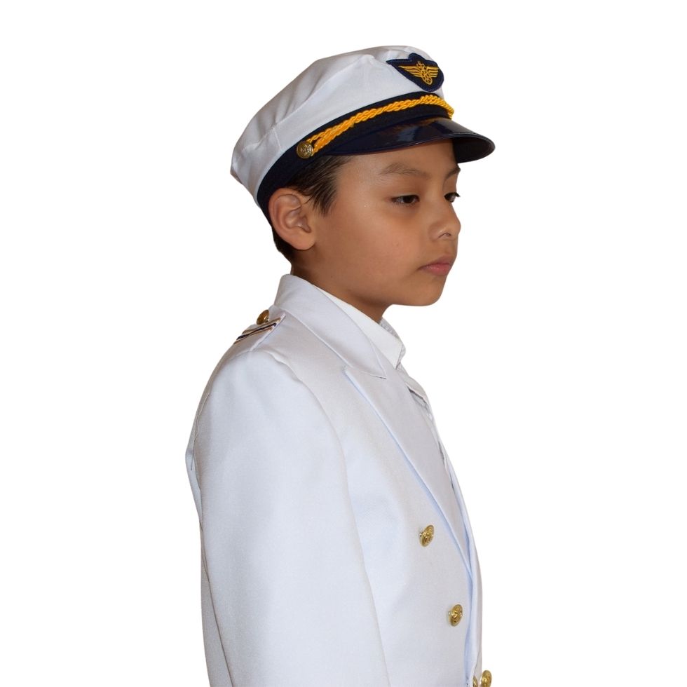 Traje de Marinero Para Niño Blanco O Azul Marino