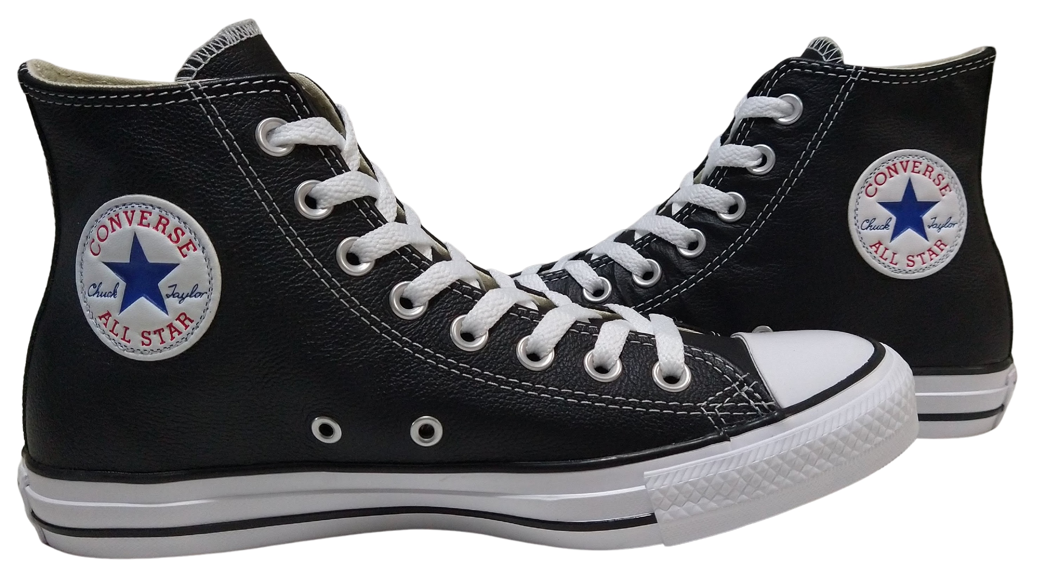 Tenis Bota Piel Converse Chuck Taylor All Star Negra