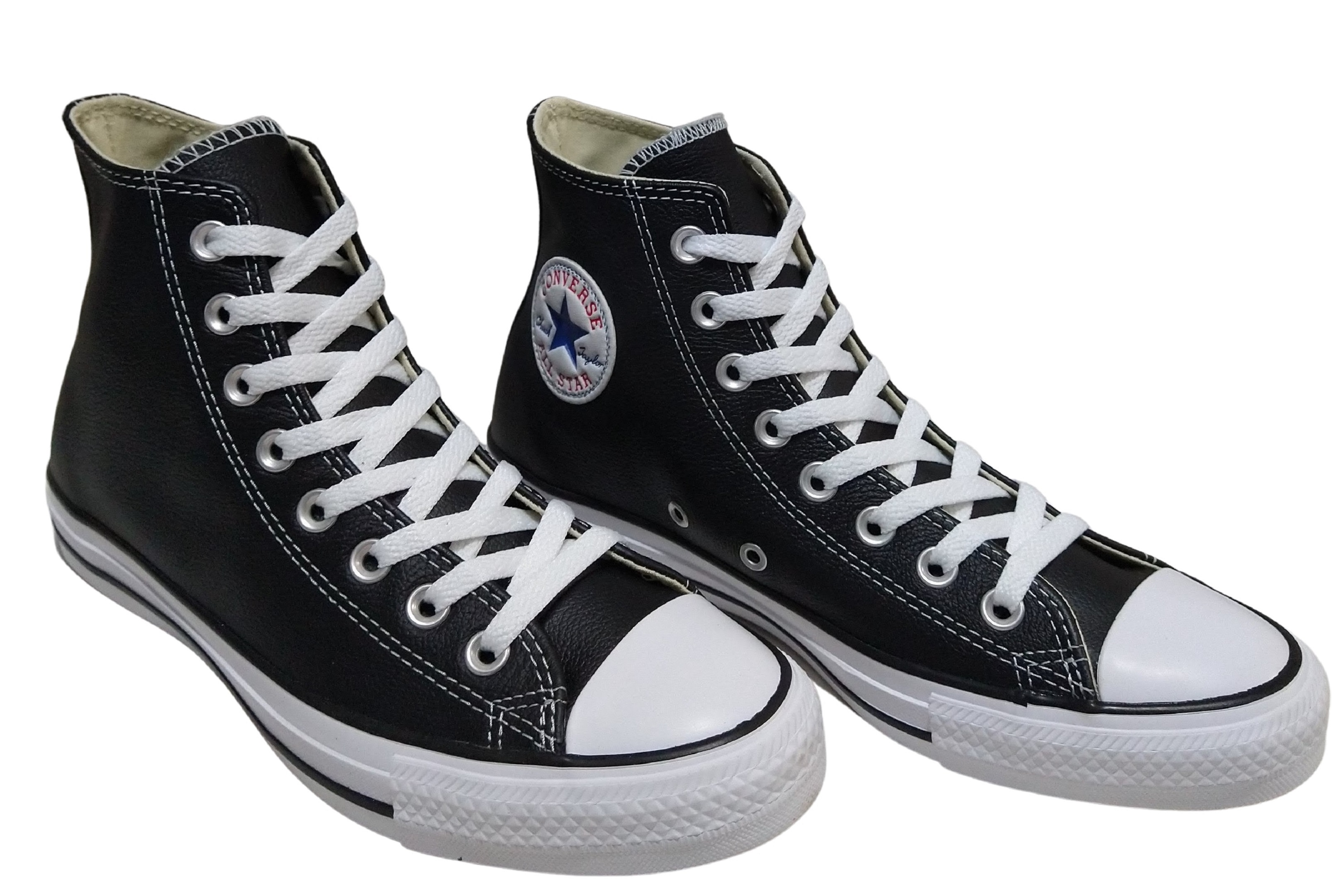 Tenis Bota Piel Converse Chuck Taylor All Star Negra