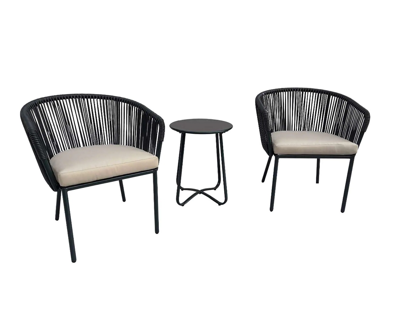 Set de Jardín Nayarit Contemporáneo con 2 Sillas