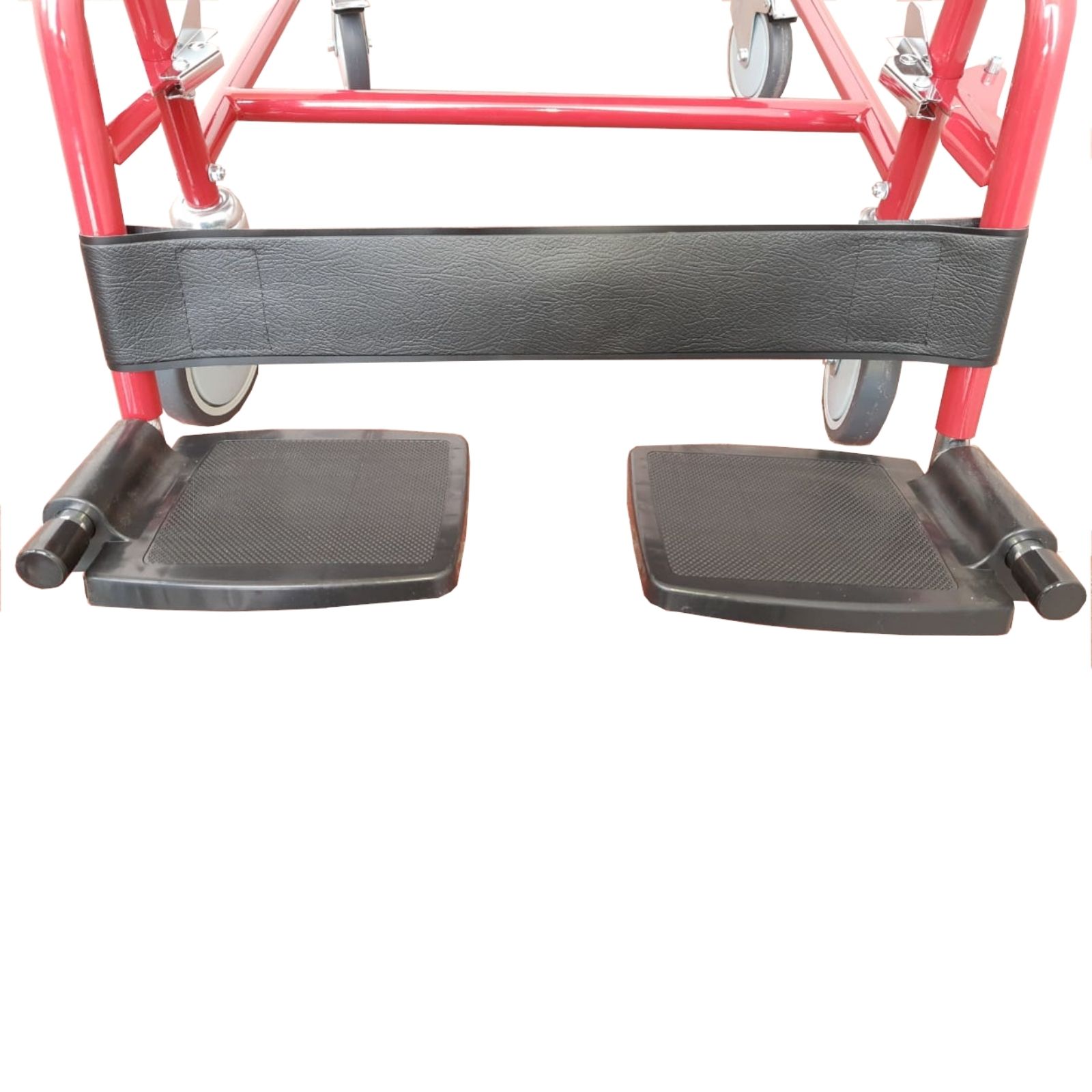 Silla De Ruedas Con Comodo Integrado Rojo Silla De Traslado