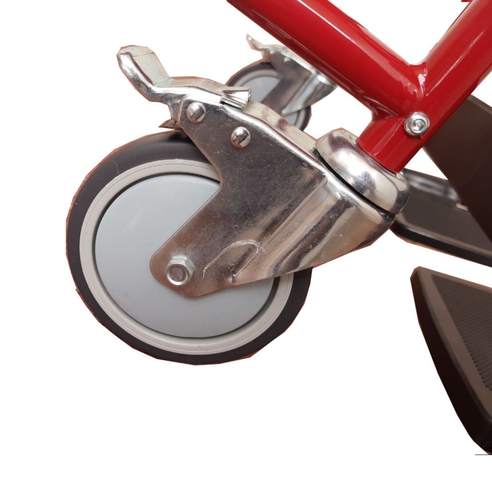 Silla De Ruedas Con Comodo Integrado Rojo Silla De Traslado