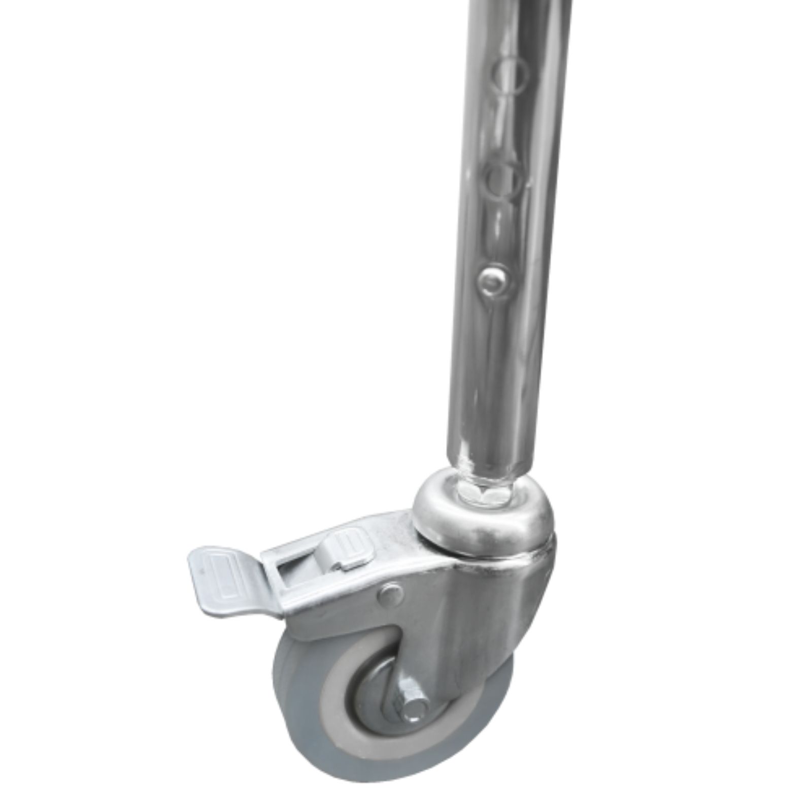 Silla Baño Discapacitado Comodo Plegable Cromado Con Ruedas