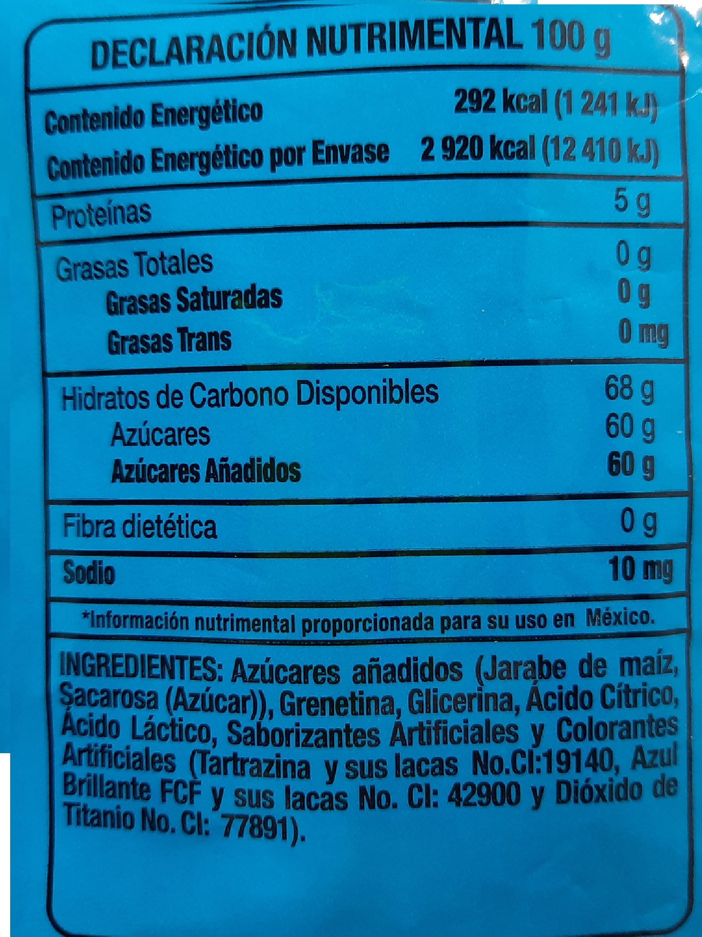 Gomitas Lucky Gummys Aros de Manzana 1 Kg