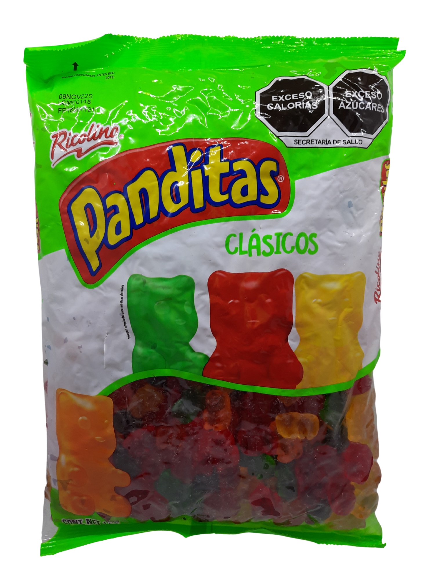 Gomitas Ricolino Panditas Clasicos 1 Kg