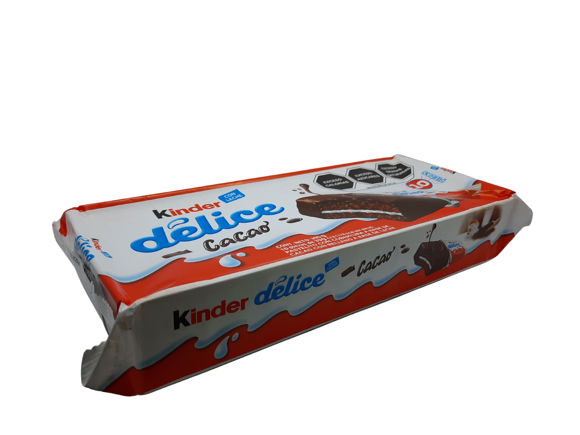 Chocolate Kinder Delice Cacao 10 Pz 390 g