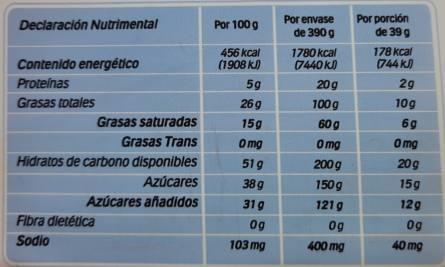 Chocolate Kinder Delice Cacao 10 Pz 390 g