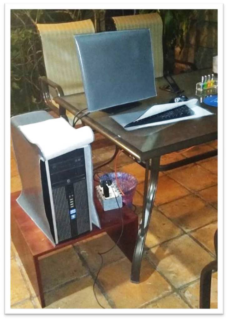 Fundas Para PC, Color Gris, (Kit incluye, para: monitor, CPU, teclado e impresora)