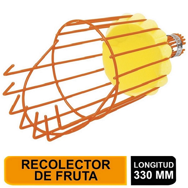 Recolector de fruta, sin mango Canastilla con garras Fabricado en acero-ligero FRUT TRUPER 