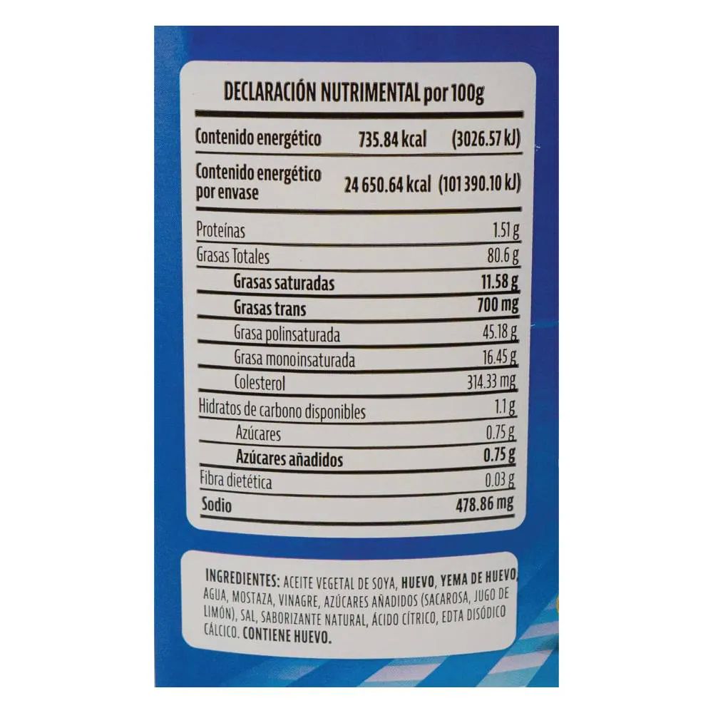 Mayonesa Member's Mark 3.35 kg