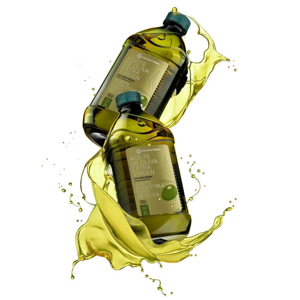Aceite de Oliva Member's Mark Extra Virgen 2 pzas de 2 l