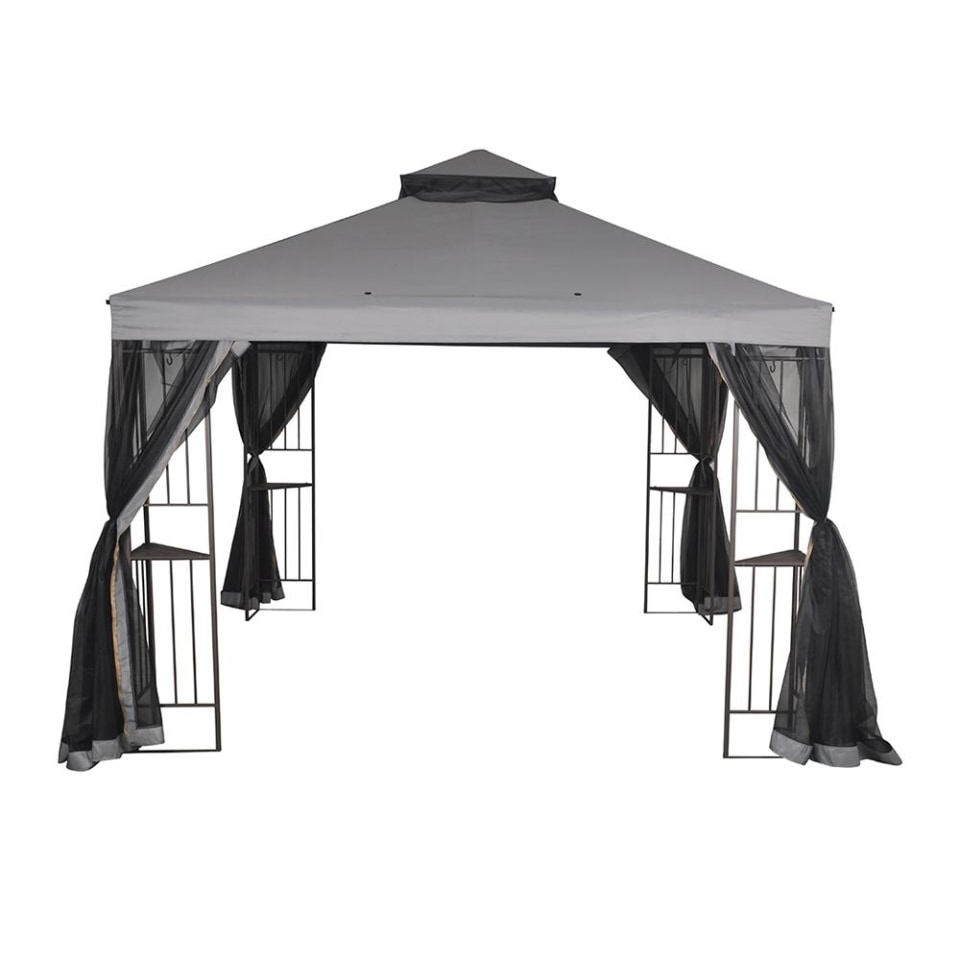 Carpa Toldo Para Jardin con Cortinas y Mosquitero Mainstays 