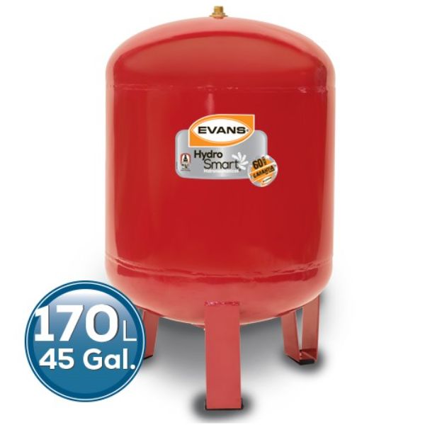 Tanque Hidroneumatico Evans Hydro-mac De 170l Vertical