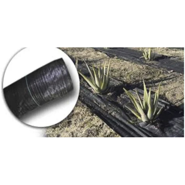 Ground Cover O Malla Antimaleza 4x20 Mts Material Nacional Color Negro