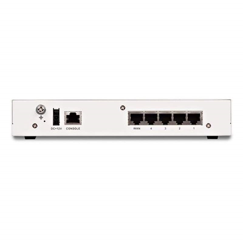 Router Fortinet con Firewall FortiGate 30E, Alámbrico, 950 Mbit/s, 4x RJ-45-Equipo Clase B, Reacondicionado.