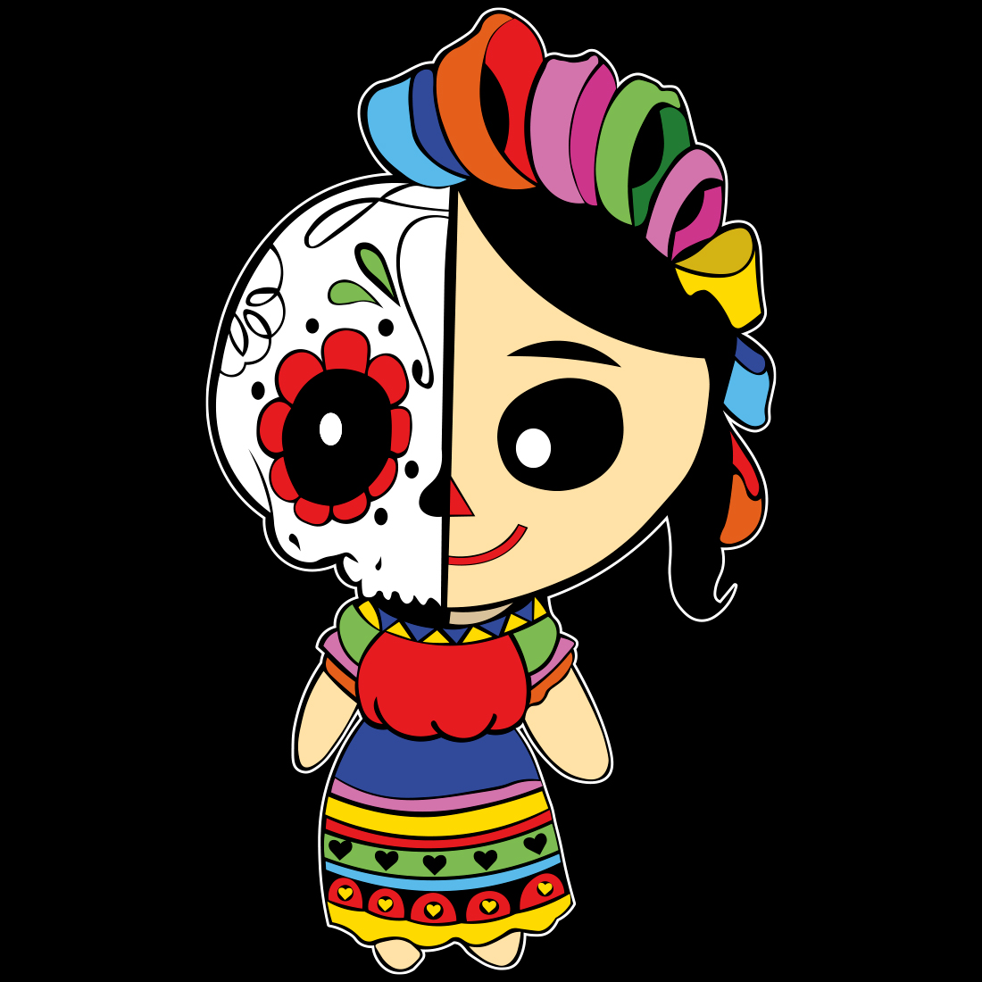 Playera dama - Lele Calaverita