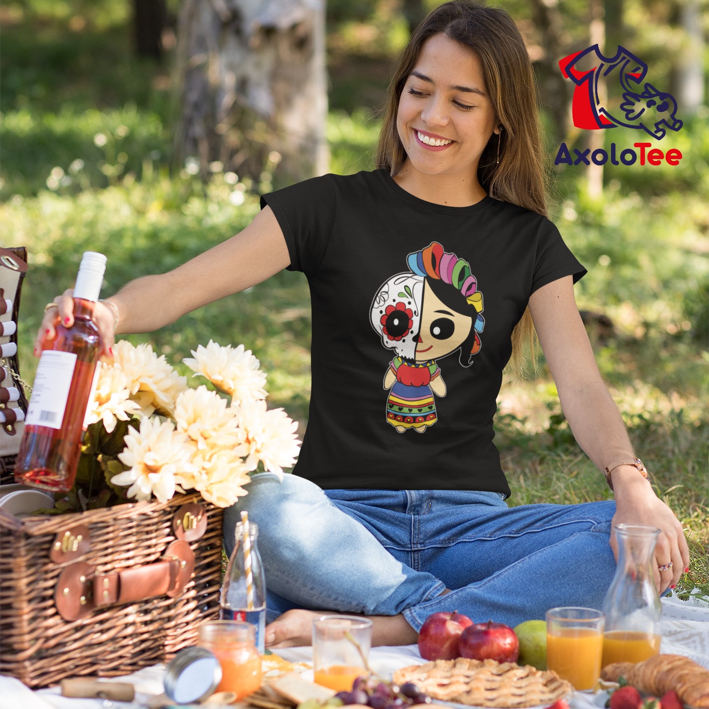 Playera dama - Lele Calaverita