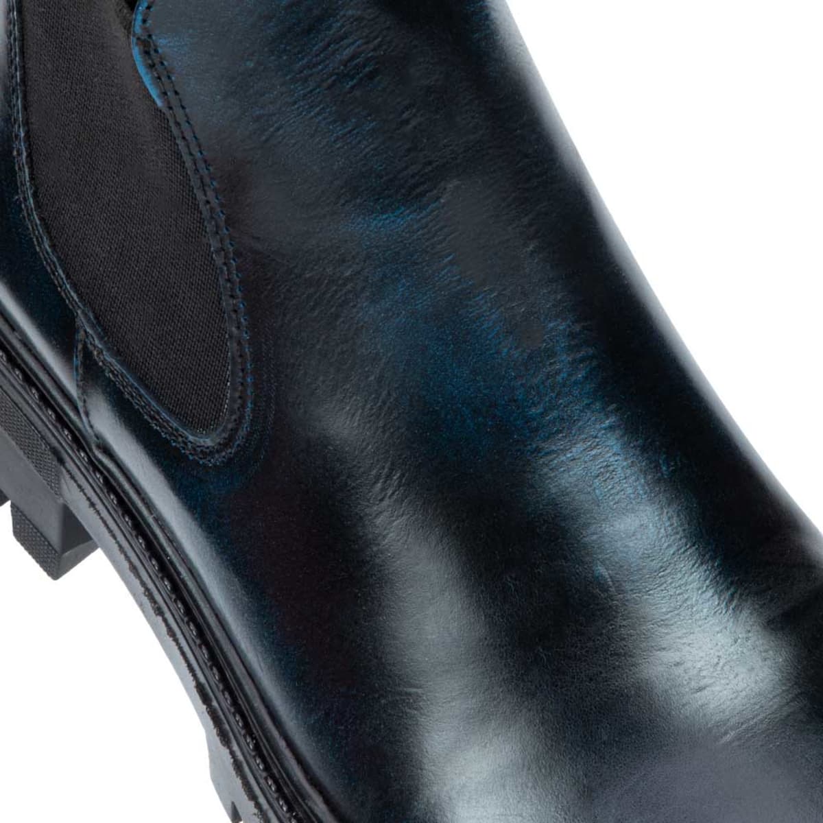 Moto botines Goodyear color azul marino para mujer, con suela antiderrapante, modelo 1010812