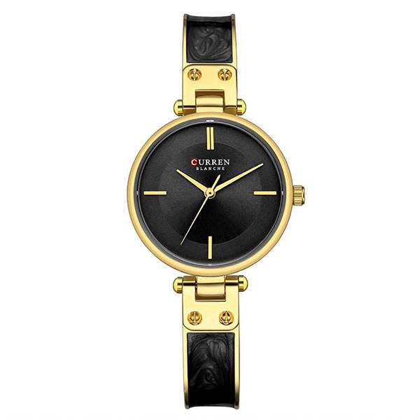 Reloj Mujer Análogo Cuarzo, Extensible Polipiel, Modelo Clásico, Detalles Discretos, Broche de Hebil 