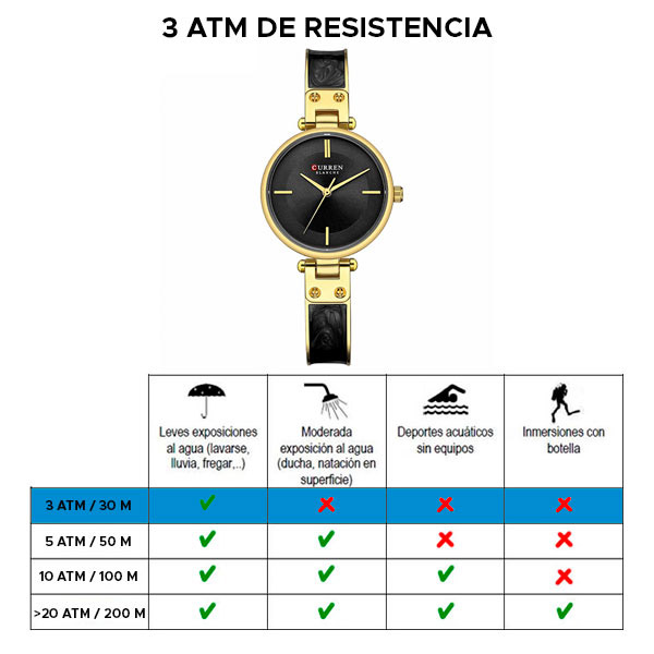 Reloj Mujer Análogo Cuarzo, Extensible Polipiel, Modelo Clásico, Detalles Discretos, Broche de Hebil 