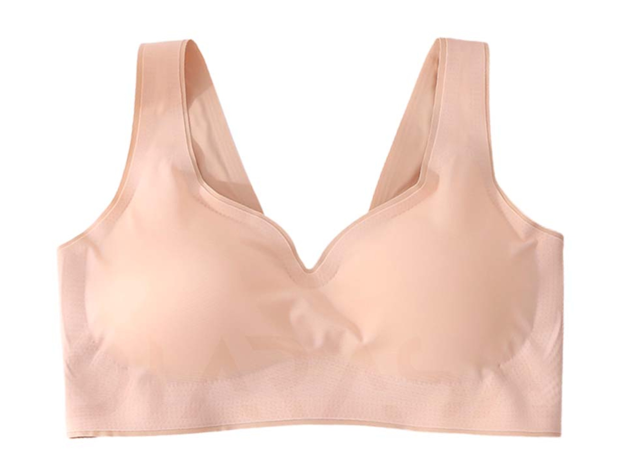 Paquete Brasier Push Up Color Cómodo Sujetador Sin Varillas Mujer