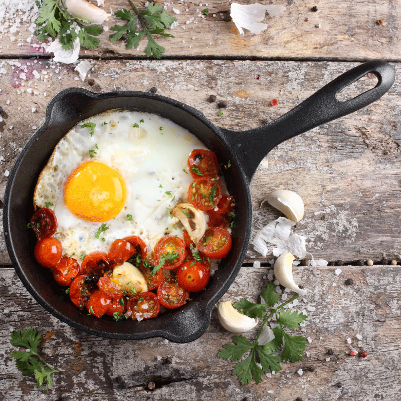 Sarten de  Hierro Esmaltado 20 cm Victoria