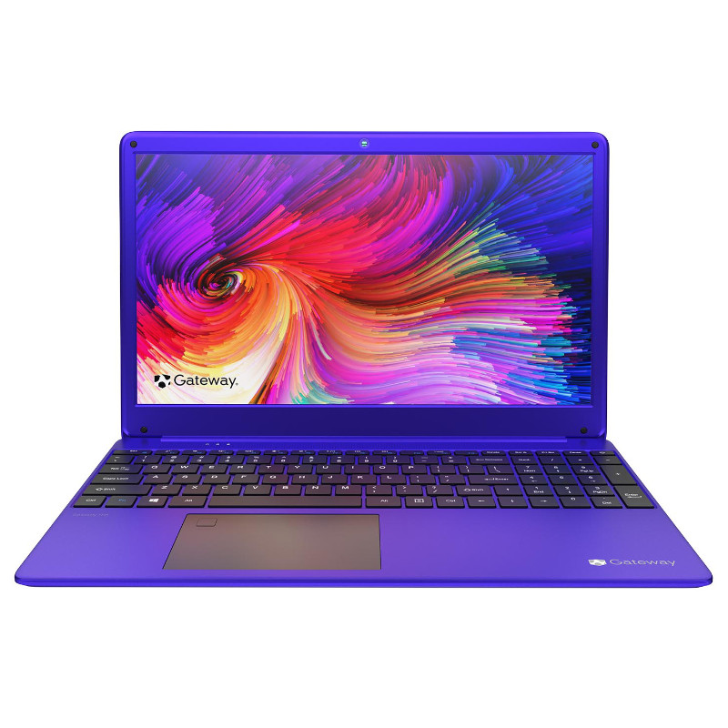 Laptop Amd Ryzen 5 3450U / 256GB 8GB / 15.6  - Morada + Aro de Luz + USB + Micrófono - Gateway